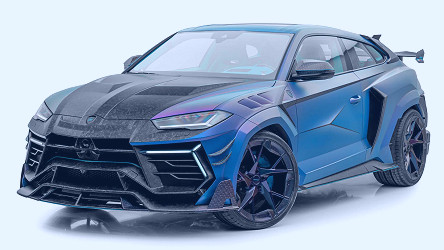 Mansory's Lamborghini Urus Coupe Is a 900-HP Bi-Winged Glitch